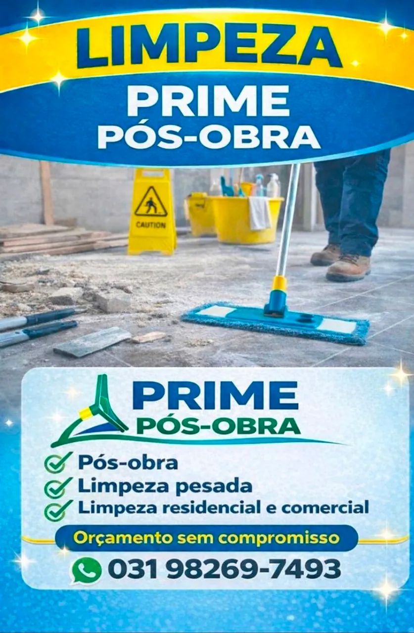 Limpeza Pós-Obra 