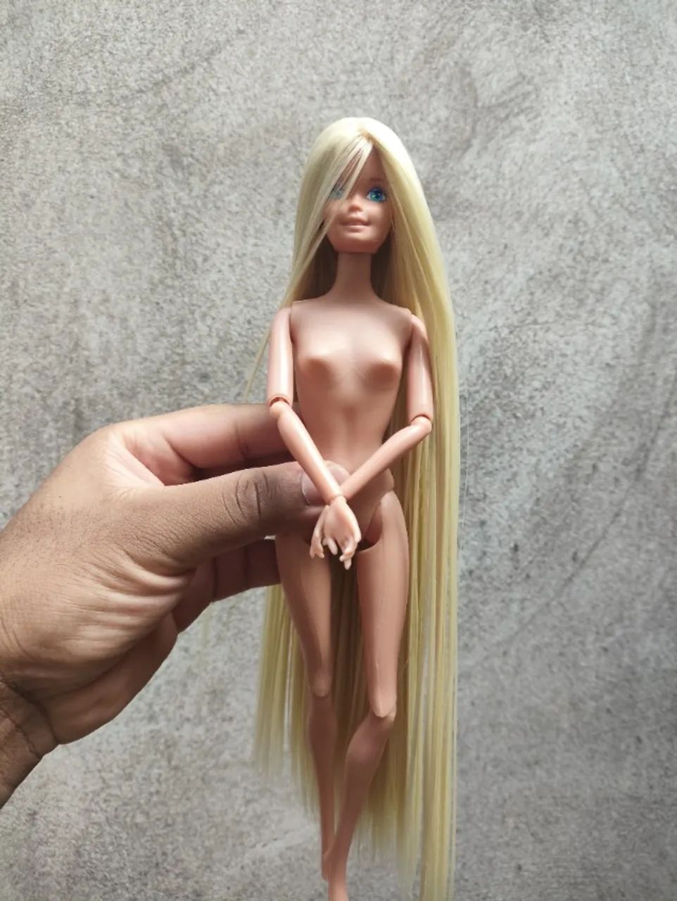 Cabeça de Barbie com reroot - Foto 2