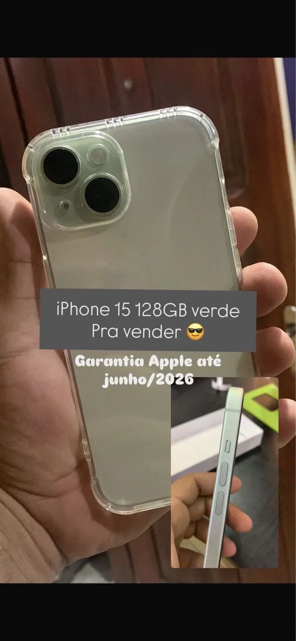 iPhone 15 verde