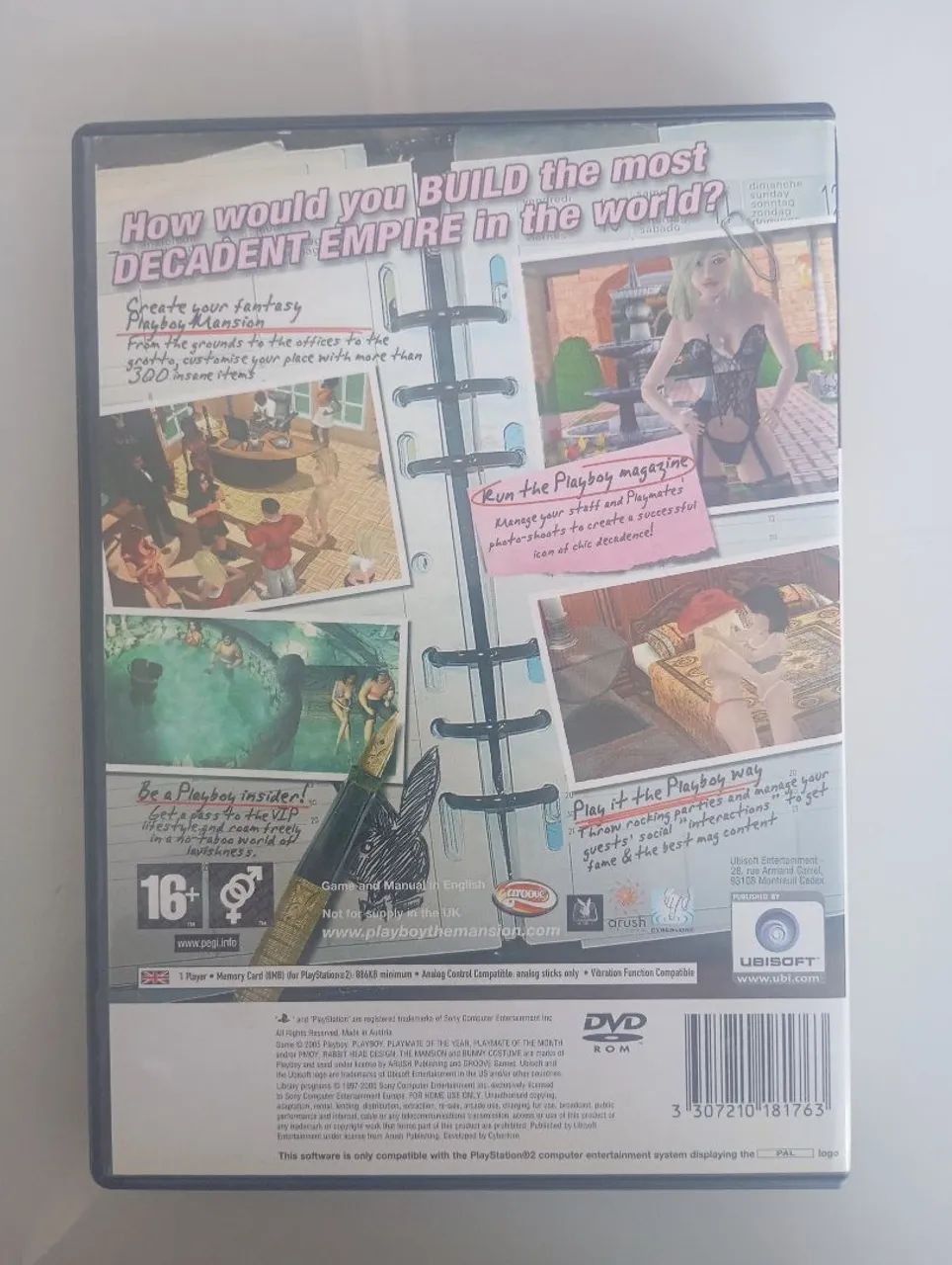 Playboy: The Mansion - Jogo Original PS2. - Foto 2