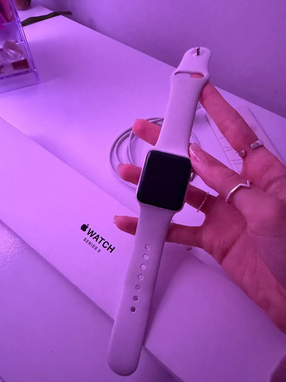 apple watch 3 - 38 mm prata