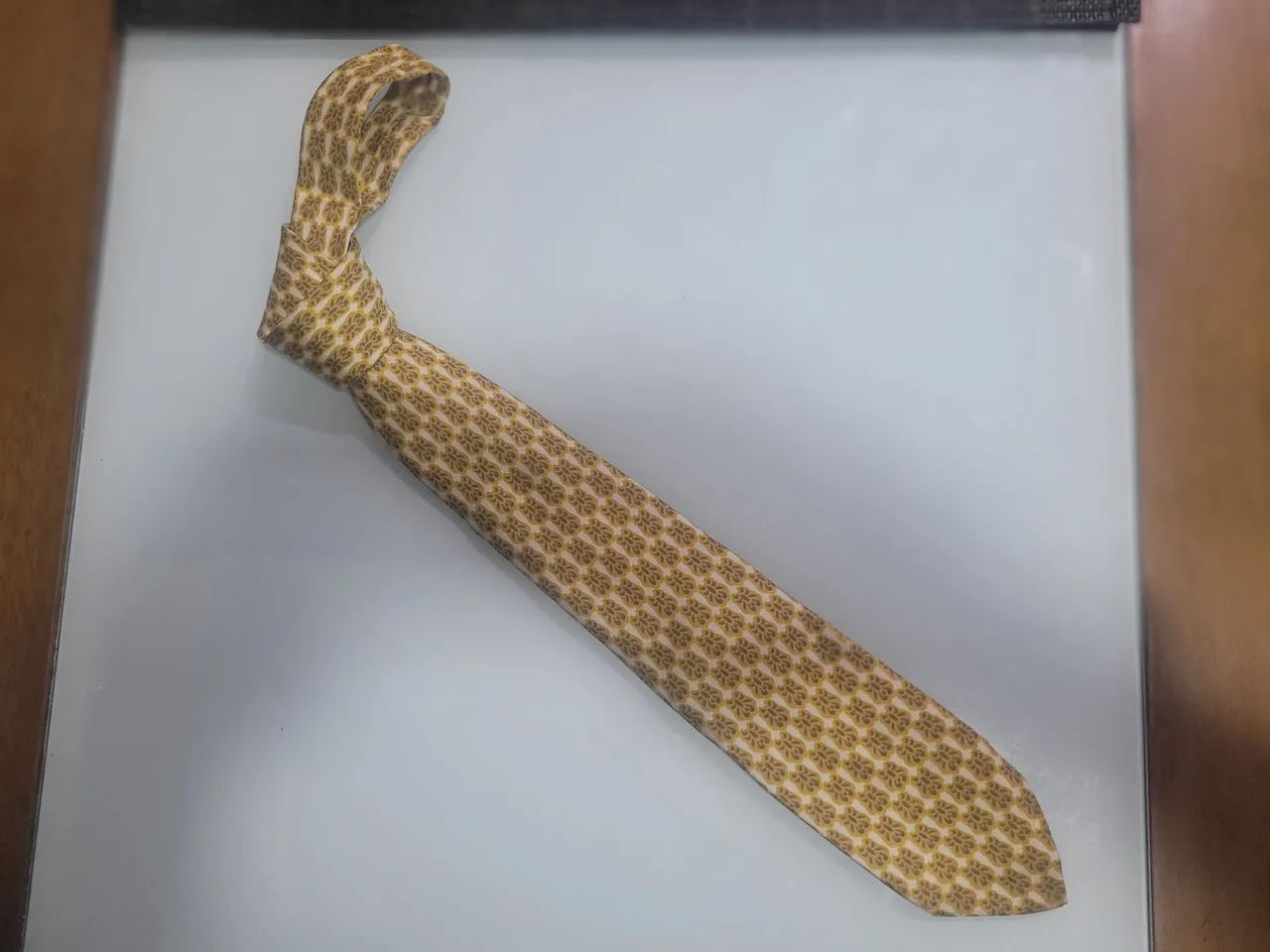 Gravata em seda italiana vintage