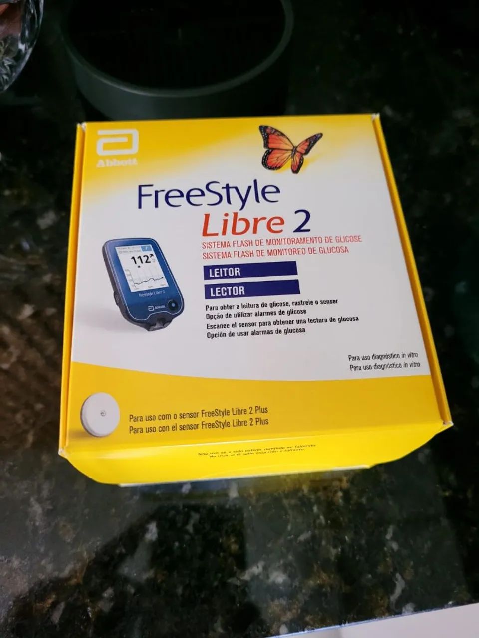 Leitor de sensor Libre 2 plus