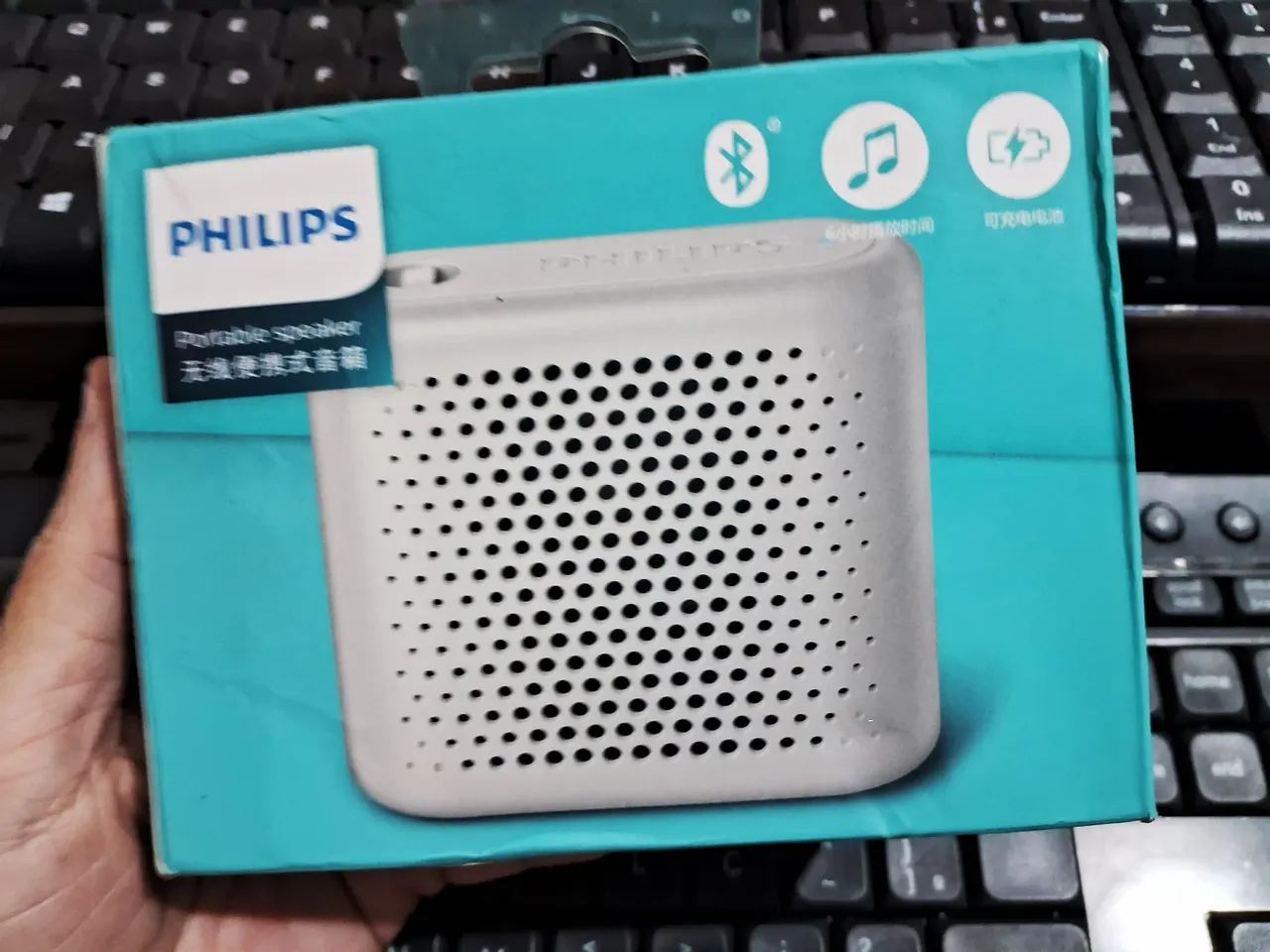 Caixa de som Bluetooth Philips BT55  Original  - Foto 4