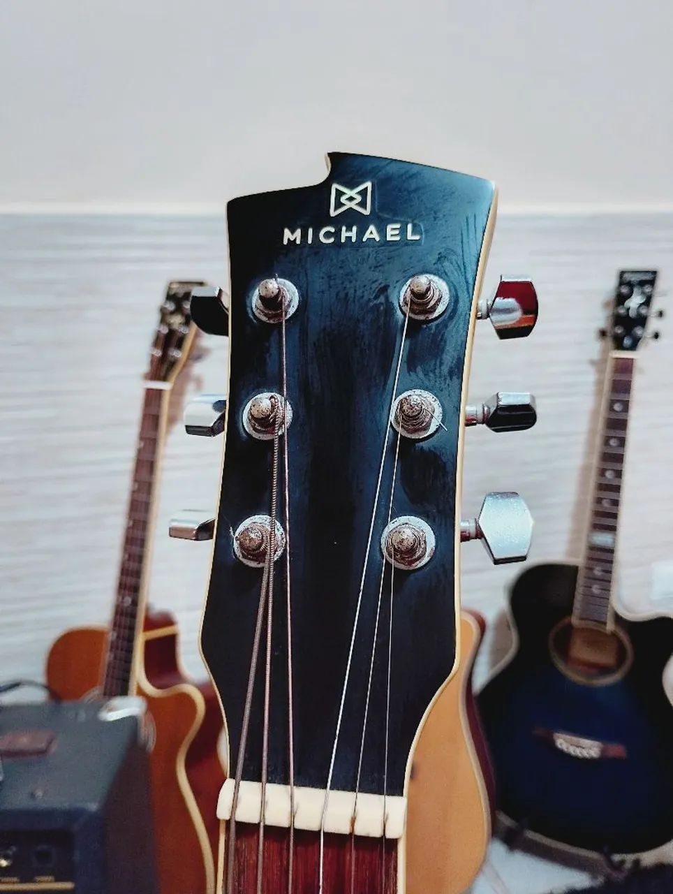 Violão Michael Folk excelente estado - Foto 4