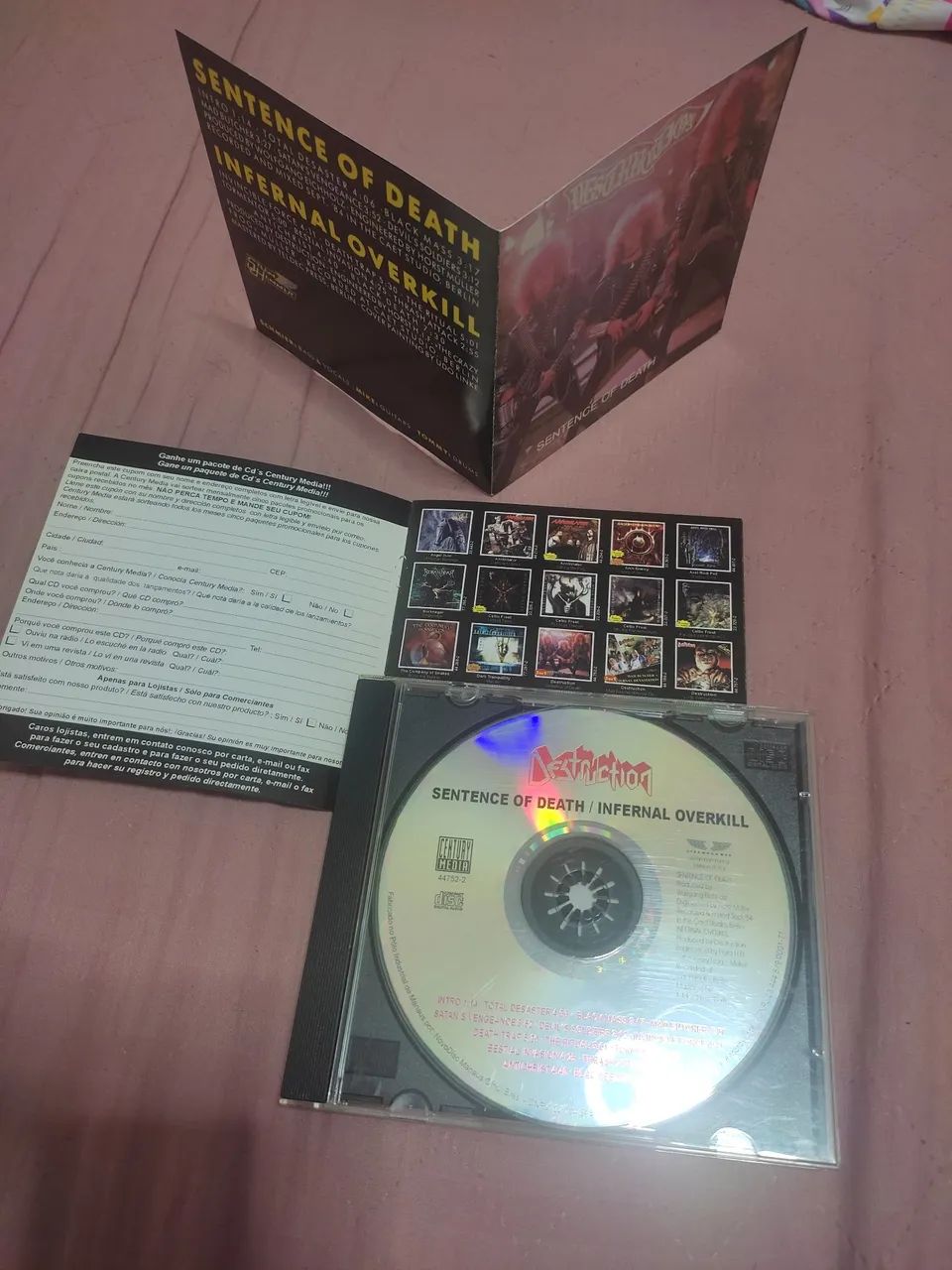 Destruction - cds raros versão nacional.  - Foto 4