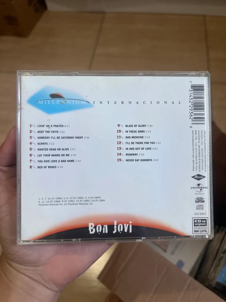CD Bon Jovi Cross Road - Foto 2