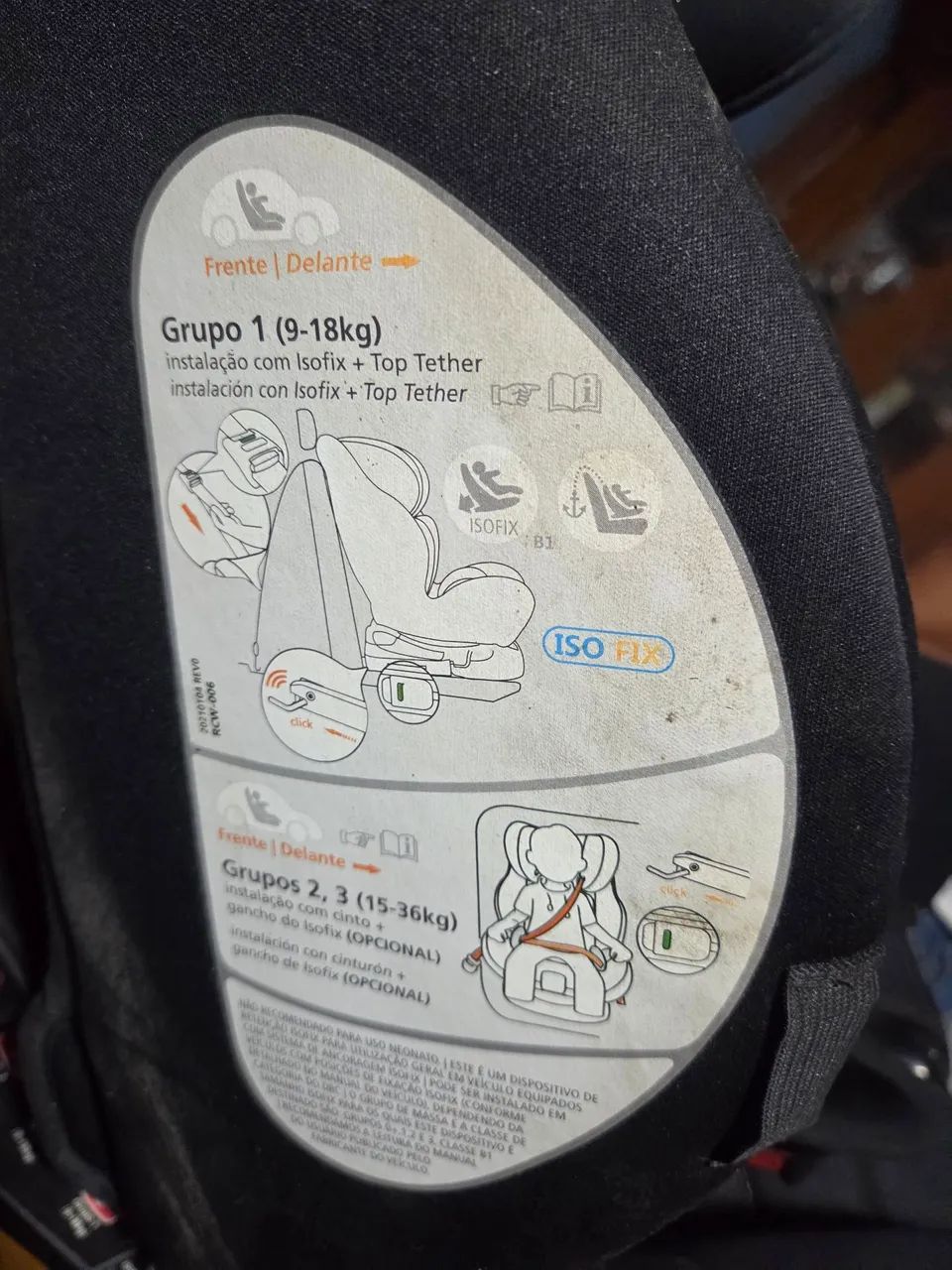 Cadeira de bebe com isofix - Foto 3