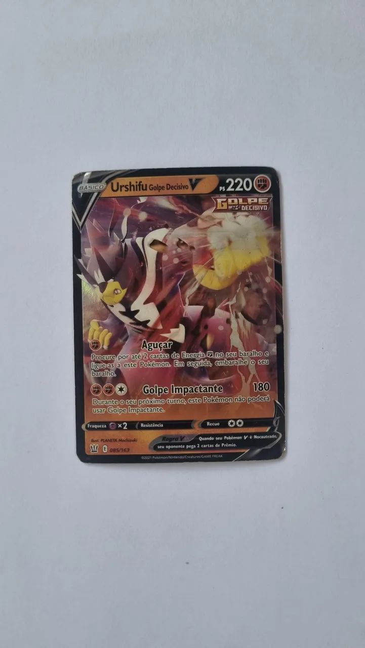 Carta Pokémon URSHIFU V - ORIGINAL  - Foto 2