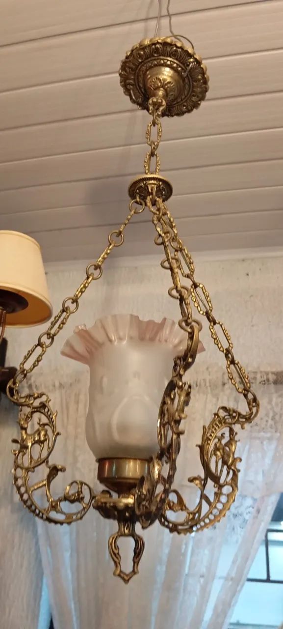 Lustre em bronze - Foto 3