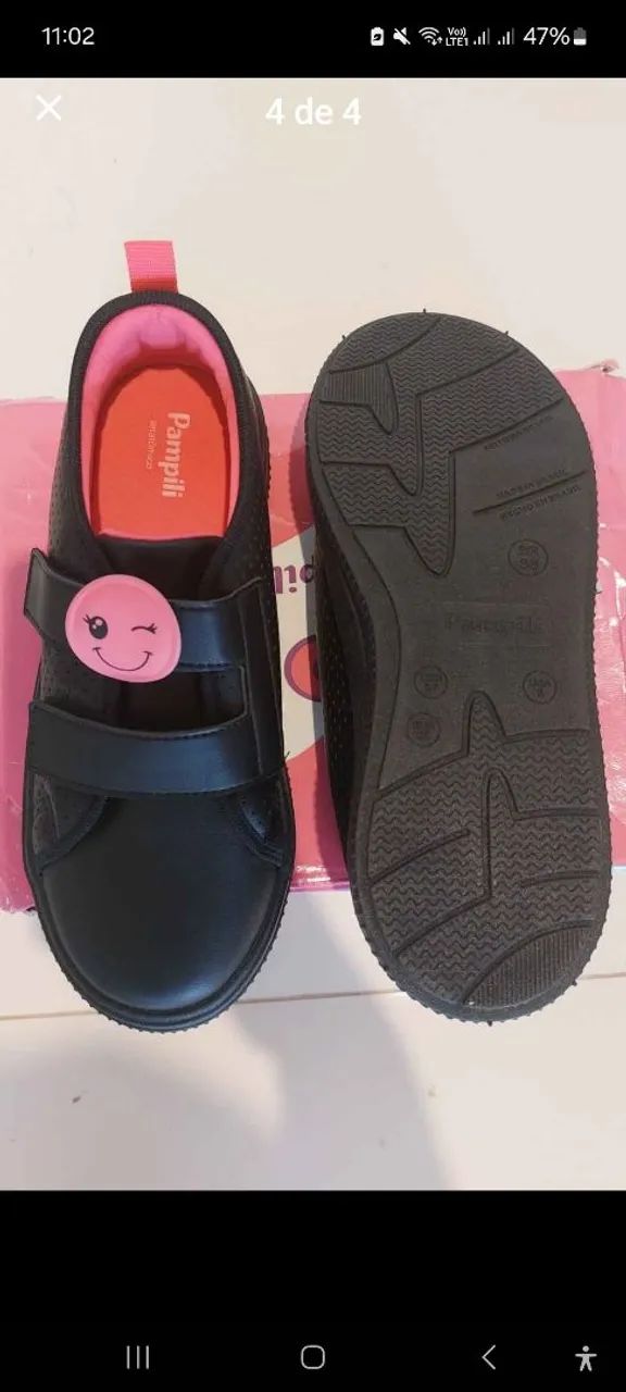 Tênis escolar menina tam.36 - Foto 3