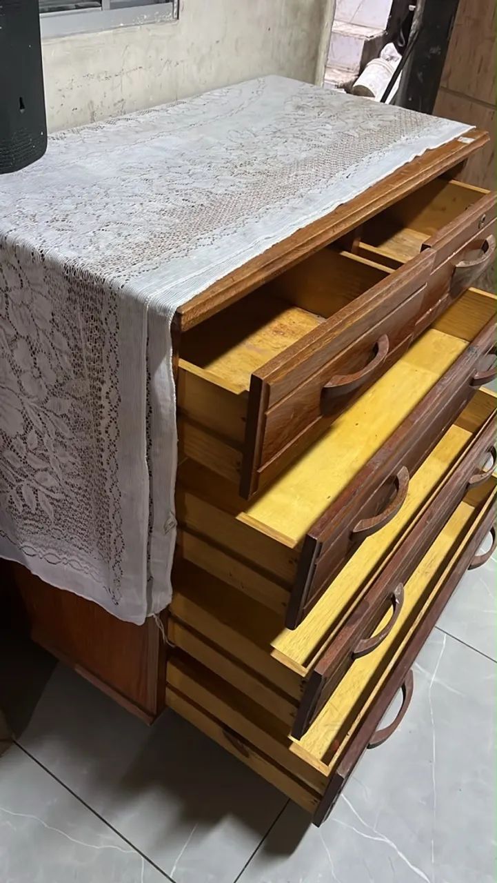 Cômoda de madeira  - Foto 5