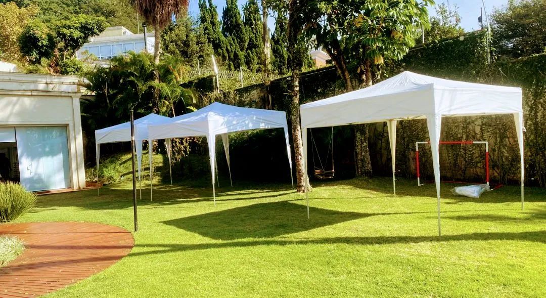 Lote de 03 Tendas 3x3 Sanfonadas Resistente  - Foto 2