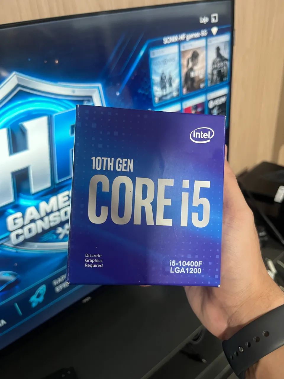 I5 10400F + Placa mãe H410M-A - Foto 3