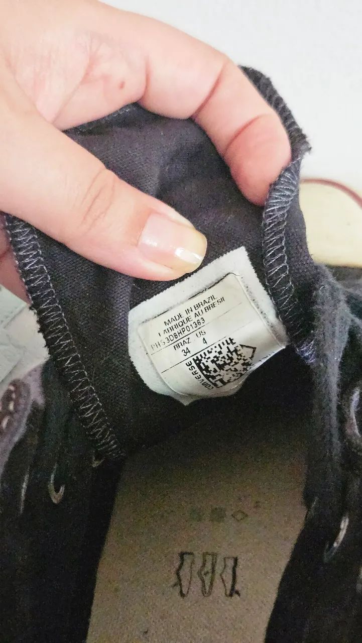 Tênis All Star n34 Chuck Taylor - Calçados - Chácara das Pedras