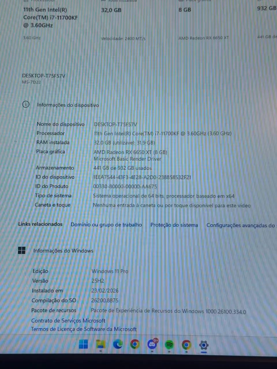 Seteup Gamer Completo!! Rx 6650Xt - Foto 5