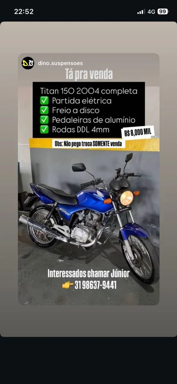 Titan 150 2004 