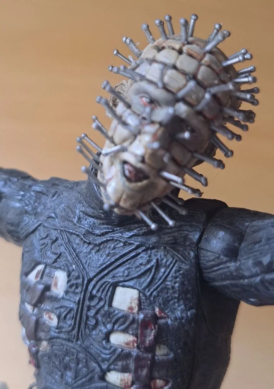 Figura Pinhead Hellraiser 3 Hell on Earth 2003 Clive Barker NECA  - Foto 4