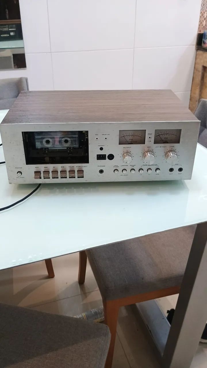 Tape deck Akai japonês modelo CS 707D - Foto 2