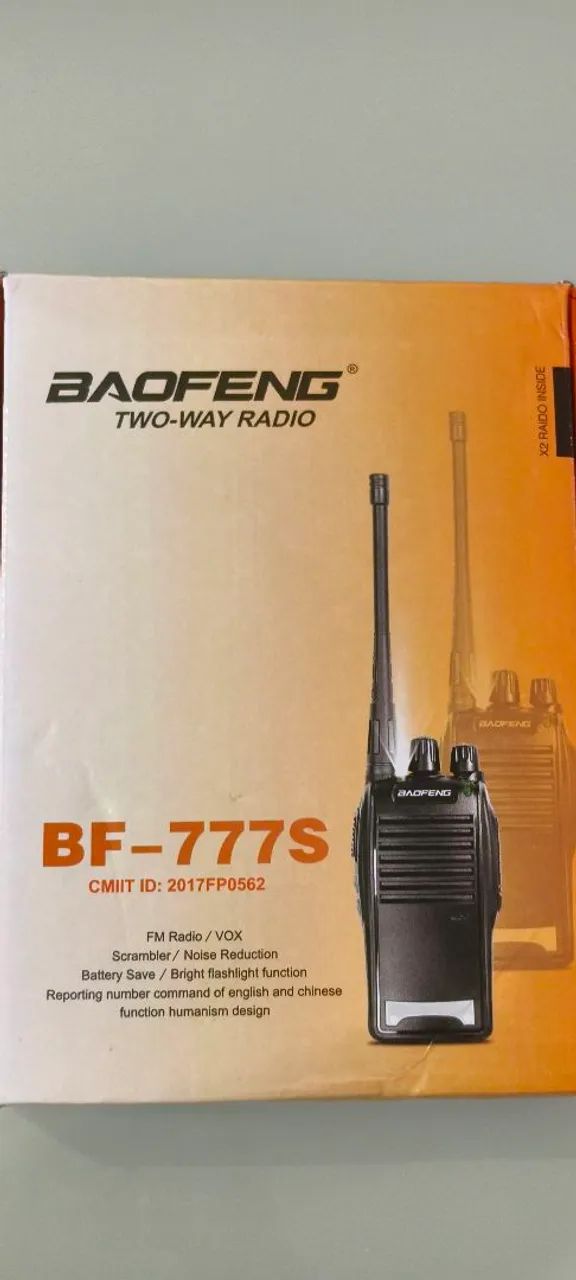 Rádios comunicadores Baofeng 770S 