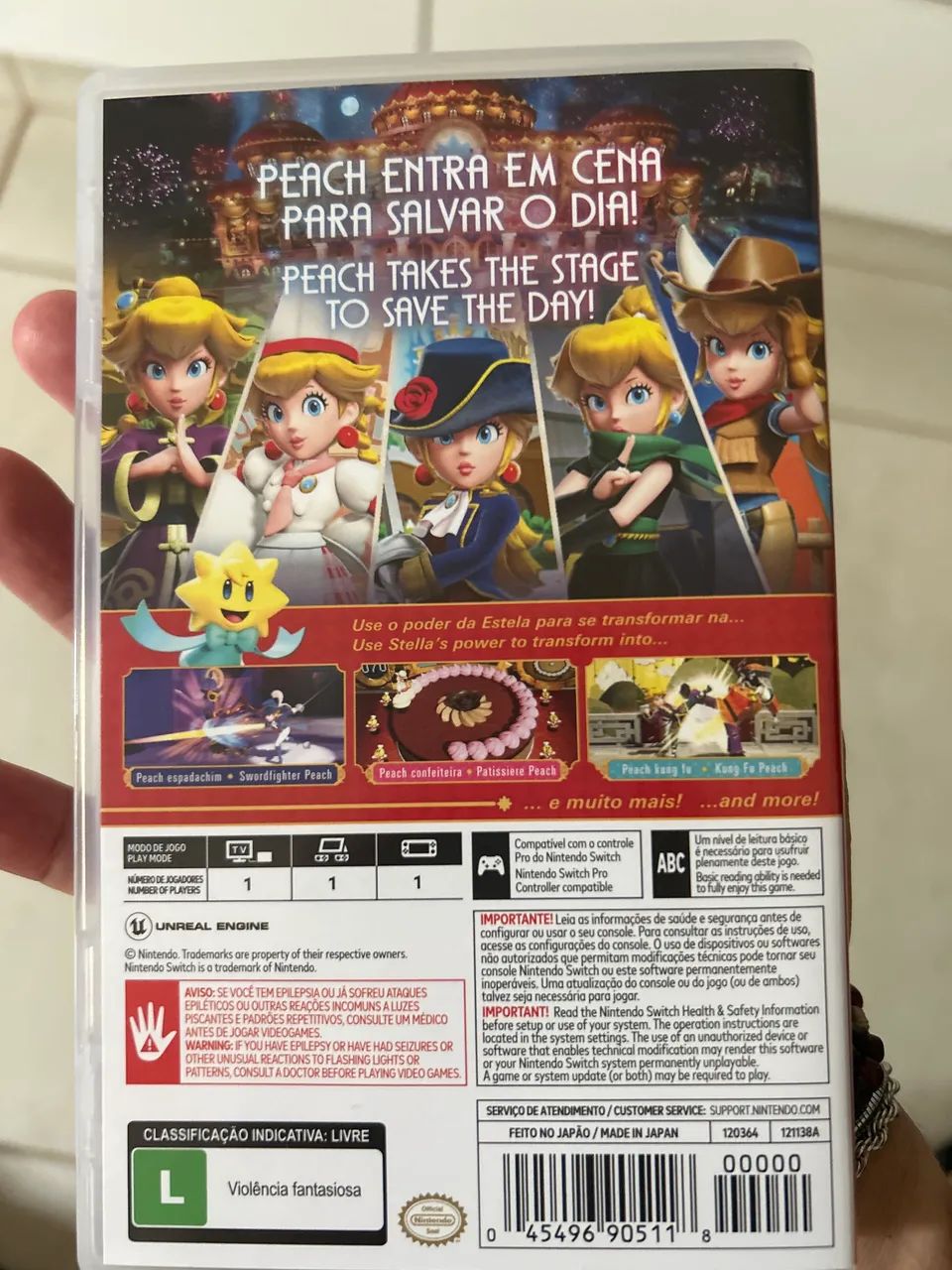 Jogo Princess Peach Showtime - Switch - Foto 2
