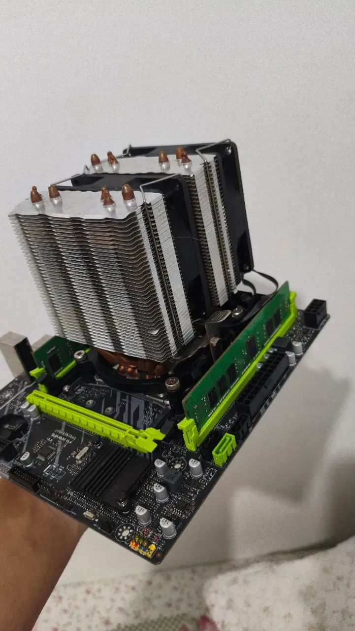 Kit Completo, Placa mãe, Processador, memórias, CPU Cooler - Foto 2