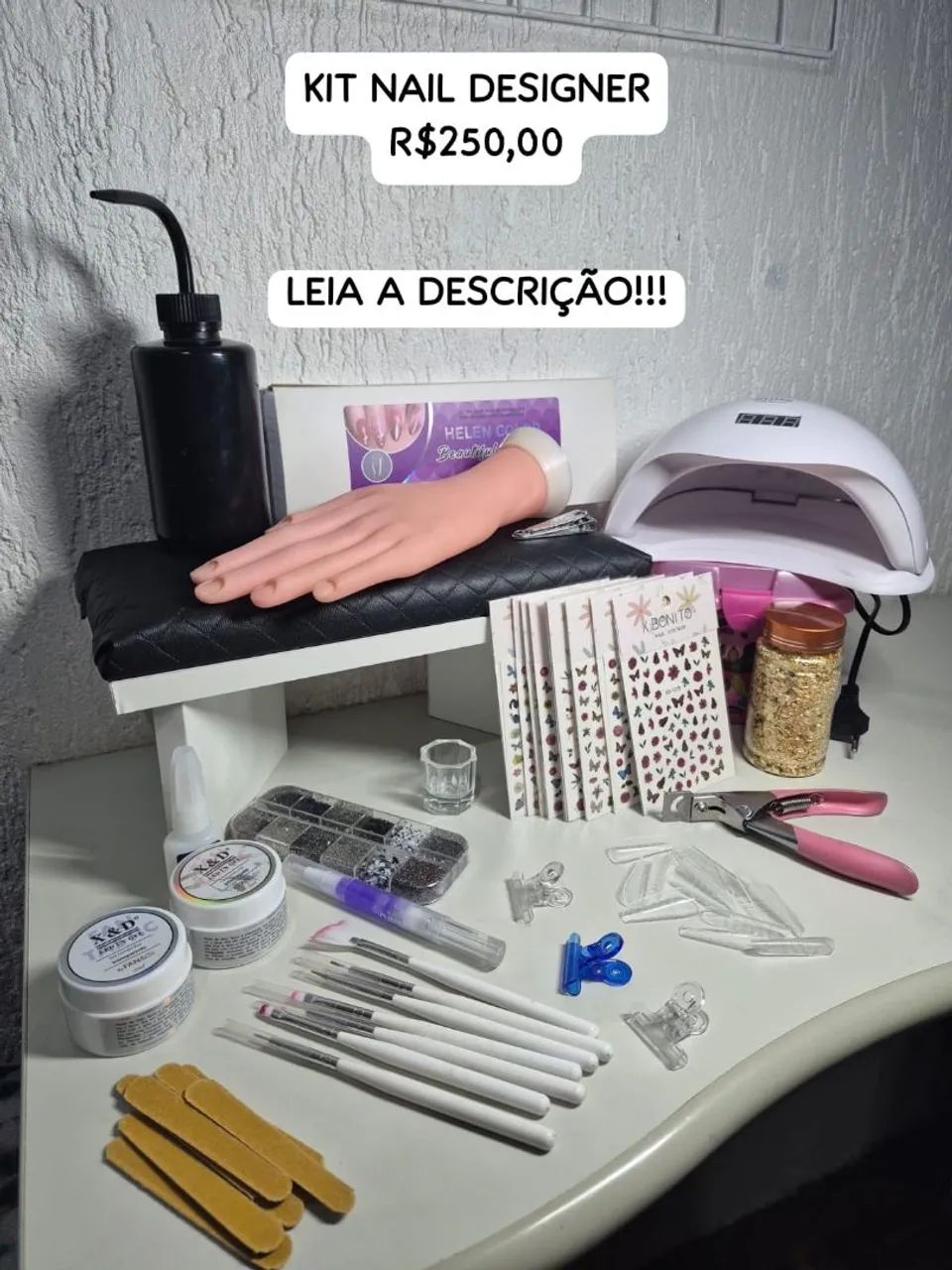 Kit nail design completo