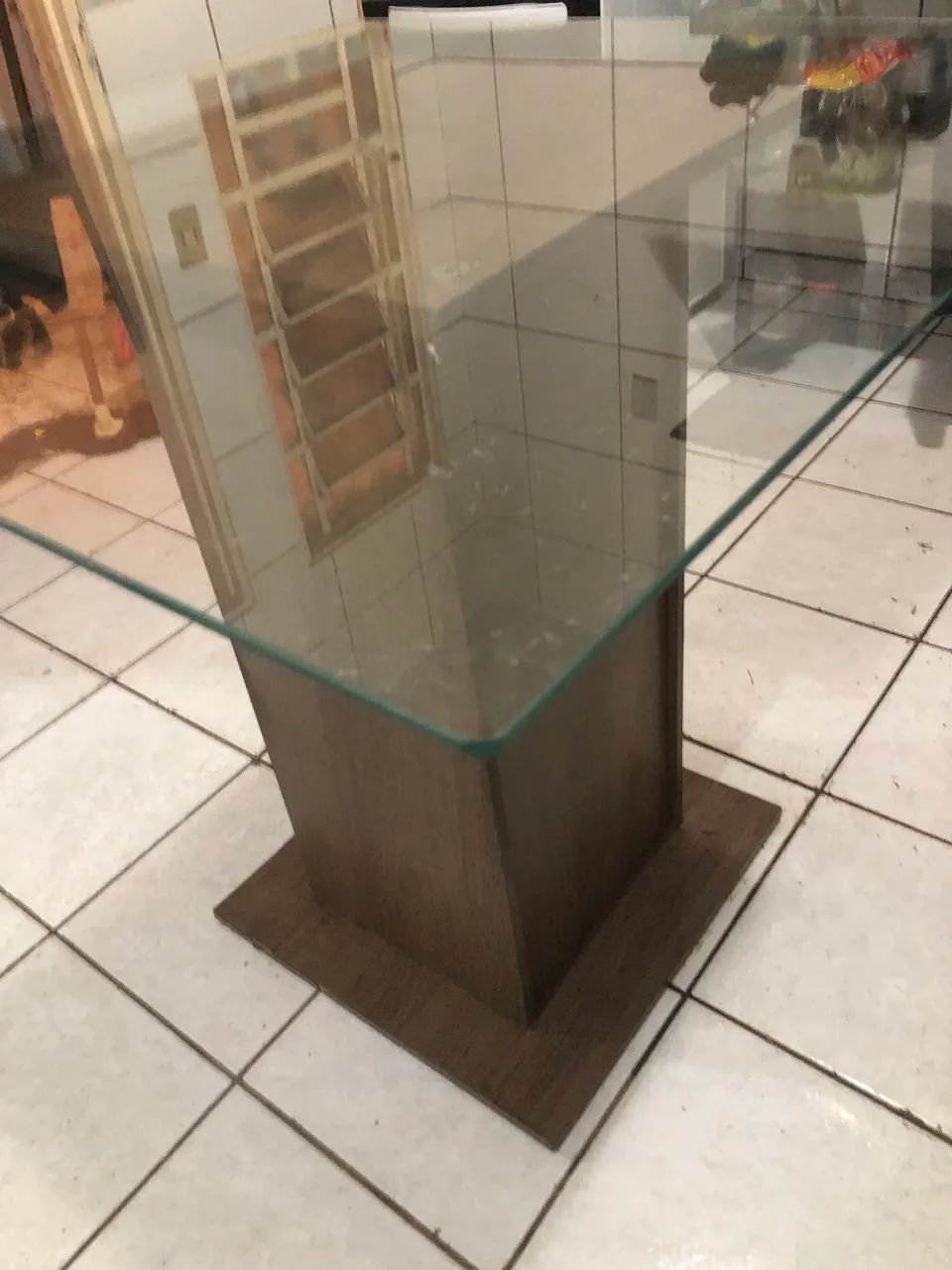 Mesa com tampo de vidro - Foto 5