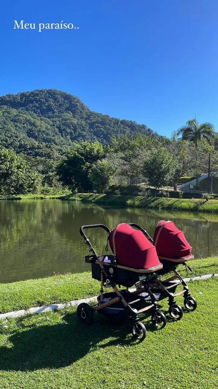     Carrinho de Gêmeos Premium que Separa - Vendo Junto ou Separado| usados - Foto 2