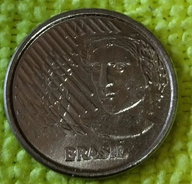 moeda 5 centavos 1996 - Foto 2