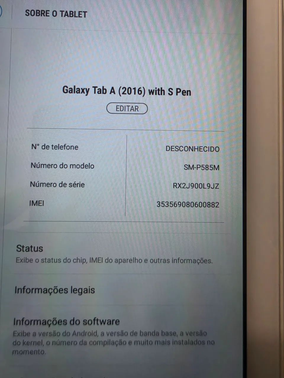 Tablet Samsung Tab A P585m 10.1 Novinho - Foto 5