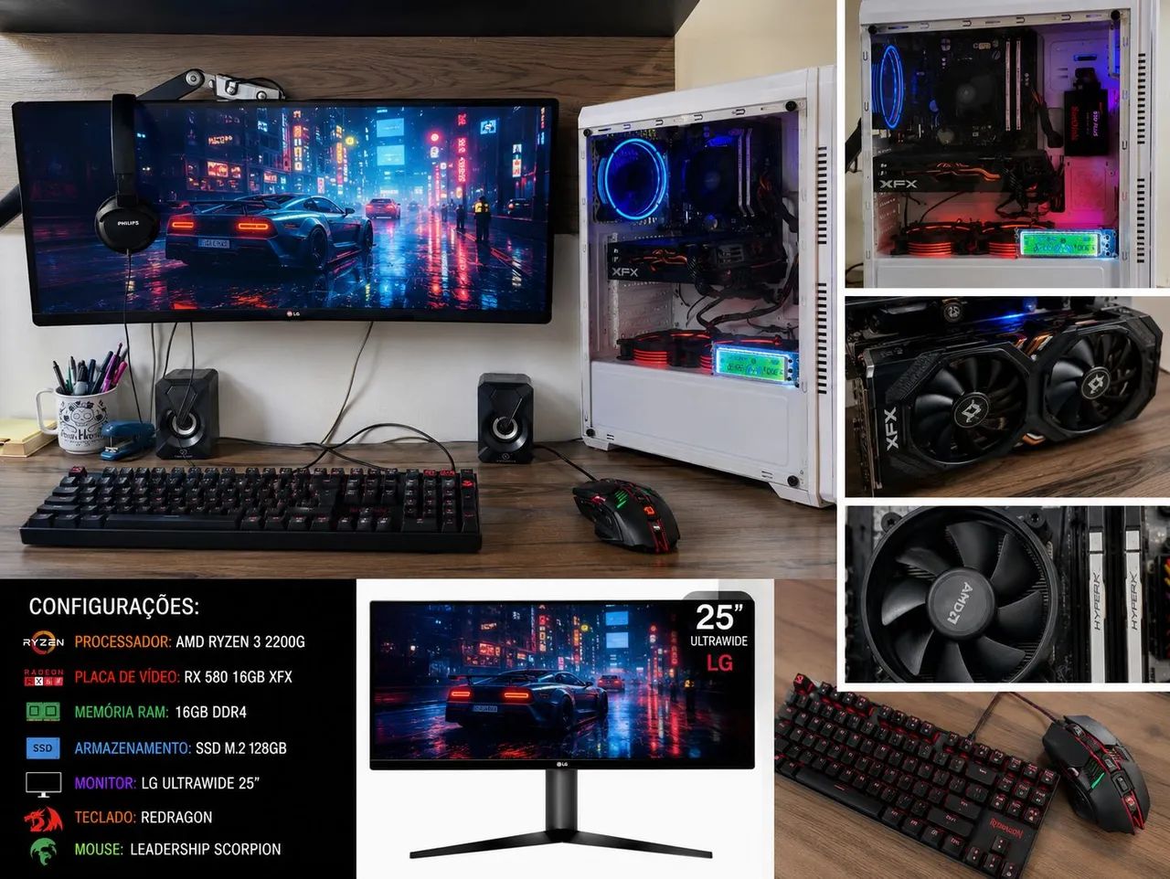 Computador Gamer Completo