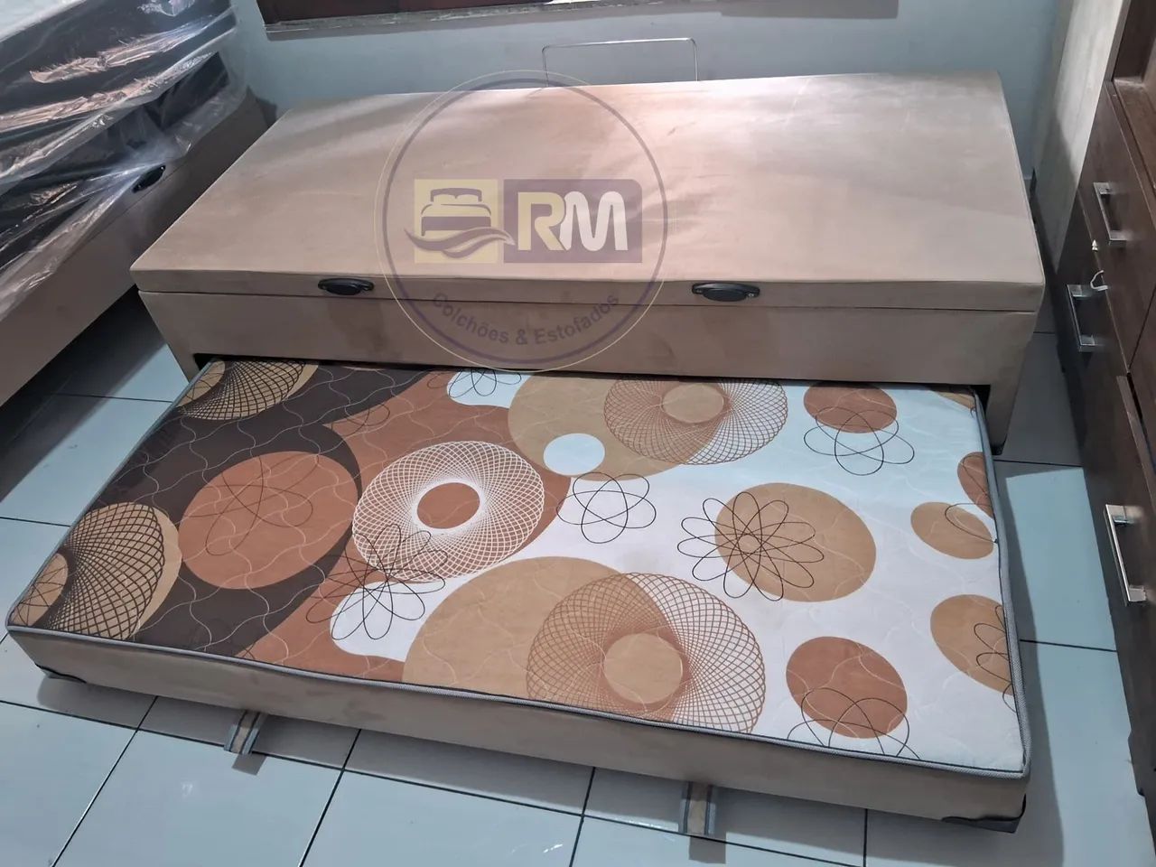 Base Baú Com Cama Auxiliar - Foto 2