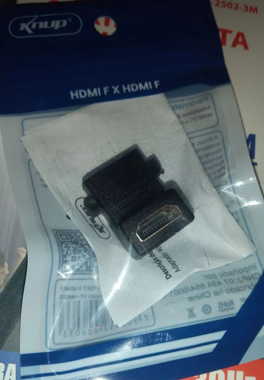 Cabo HDMI e Conector - Foto 3