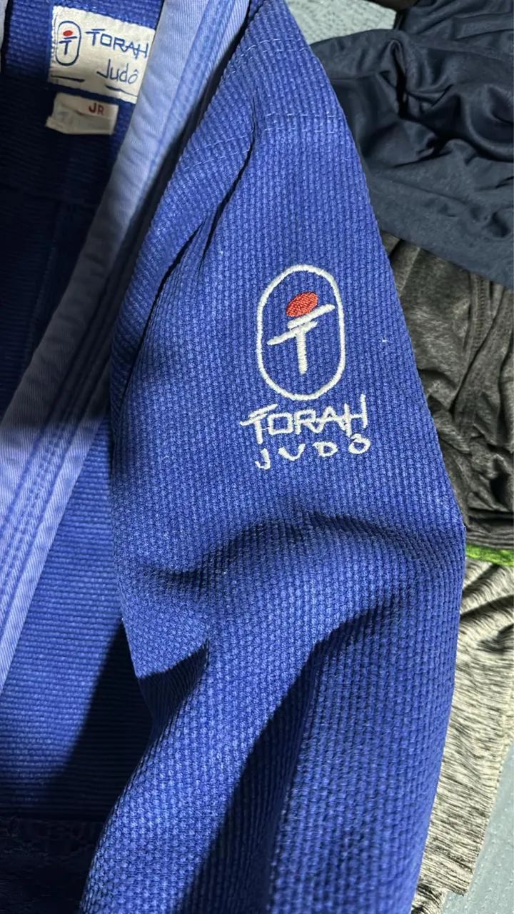 KIMONO TORAH - AZUL M4 - Foto 3