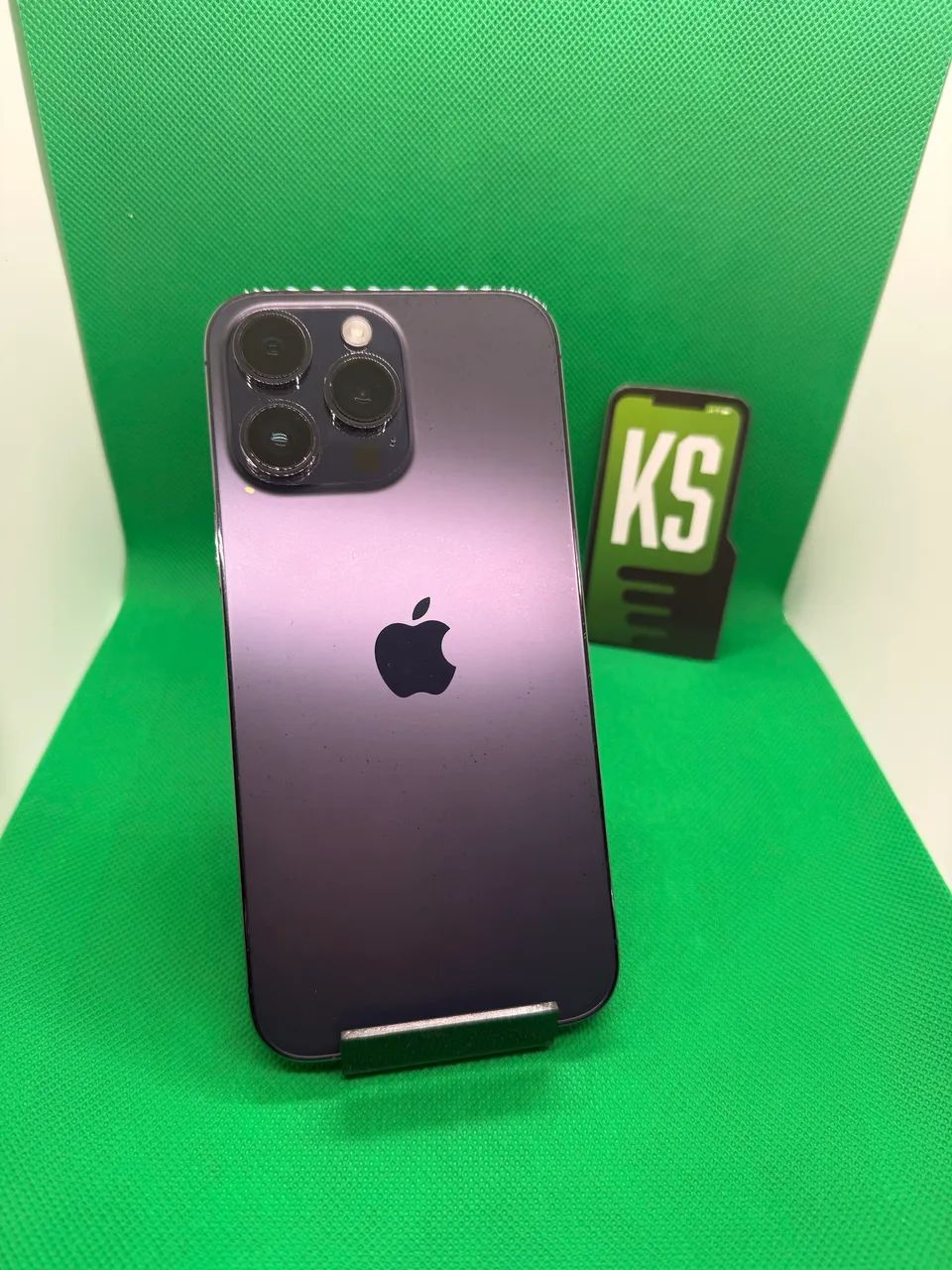 IPHONE 14PROMAX(100%Saúde/128GB)-Roxo