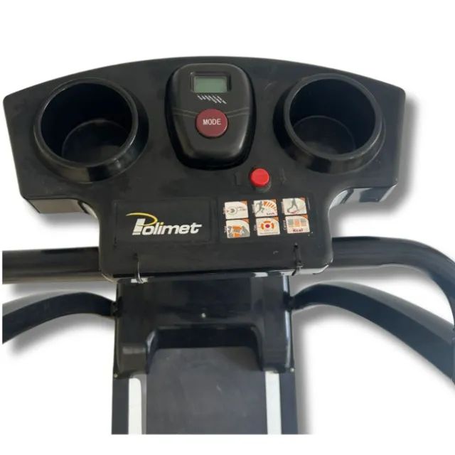 Poli Sports Esteira Eletronica EP1600 1.6hp Preta Bivolt - Foto 5
