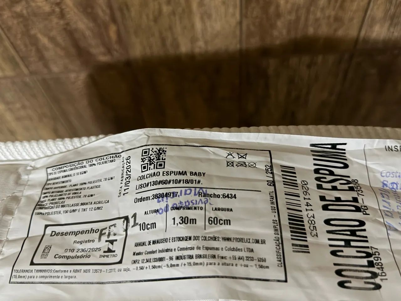 Colchão de espuma para berço infantil  - Foto 2