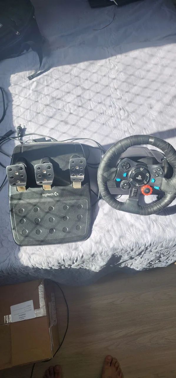 Volante Logitech G29 - PC - PS4 e PS5 - Foto 5