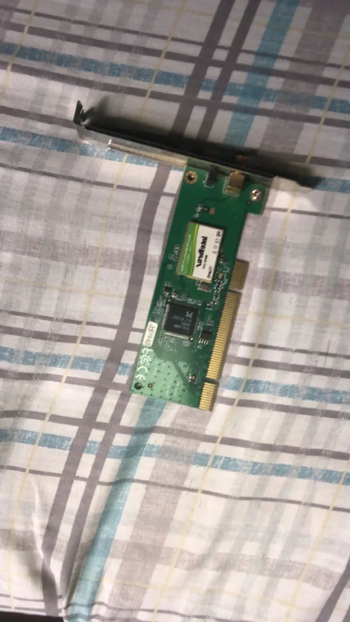 placa é uma placa de rede Wi-Fi PCI para computador de mesa (desktop) - Foto 3