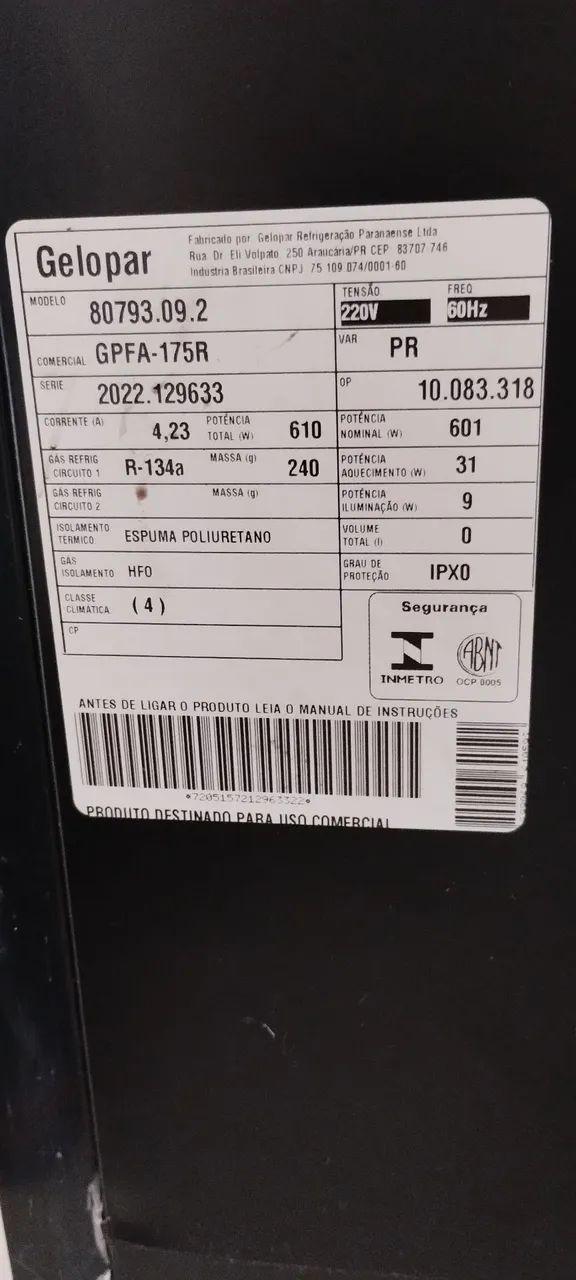 Balcão Vitrine Gelopar  - Foto 3