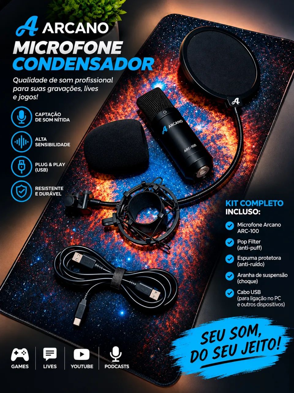 Microfone arcano 
