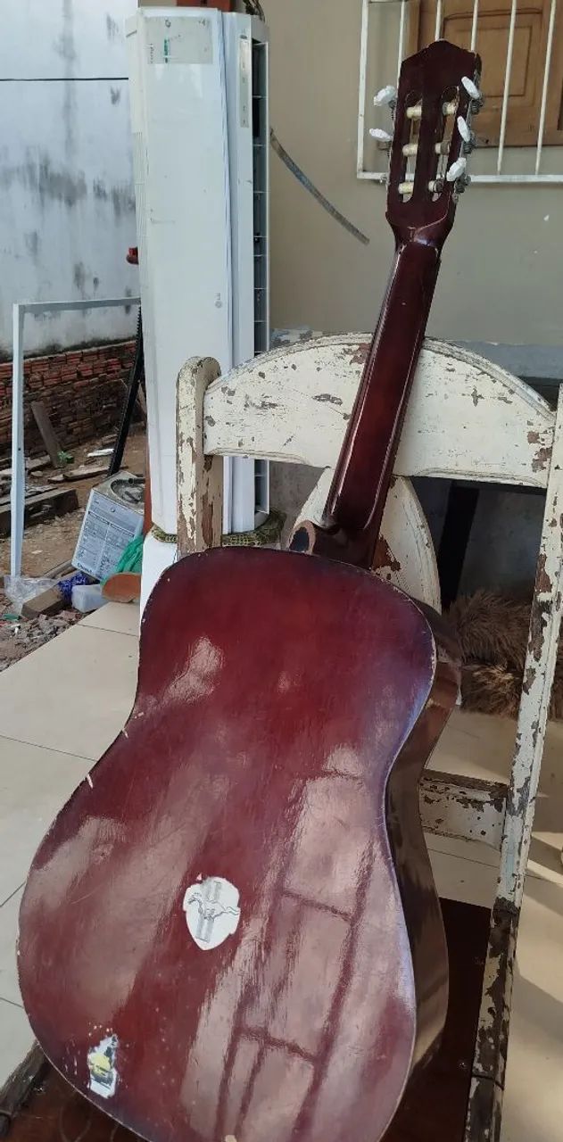 Violão velho e usado - Foto 3