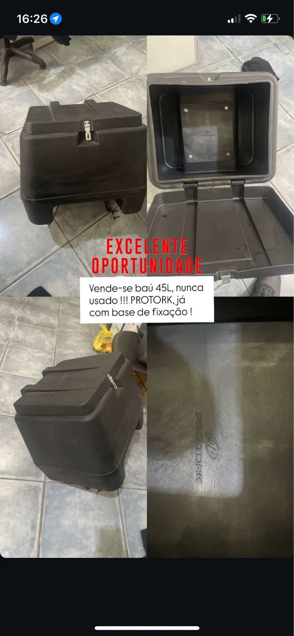 Bau de moto 45litros 