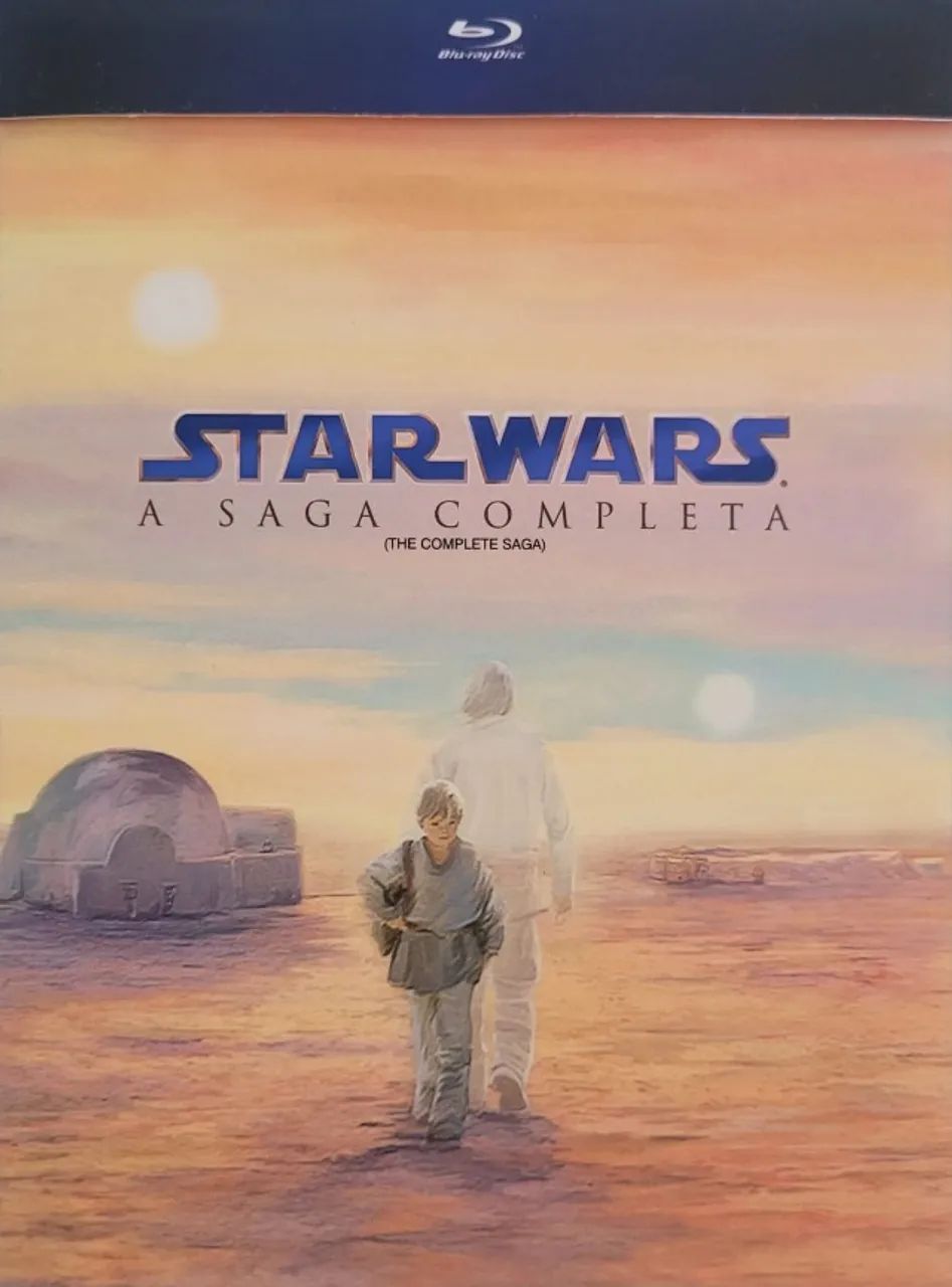Coleção Blu-Ray Star Wars - A Saga Completa (6 episódios) - DVD