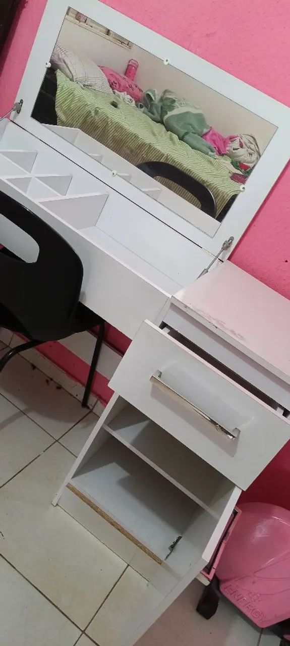 Penteadeira com espelho entrego 