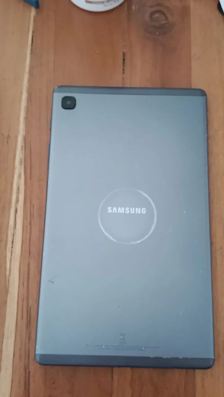 Tablet Samsung A7 lite + capa protetora (possui entrada para chip) - Foto 2