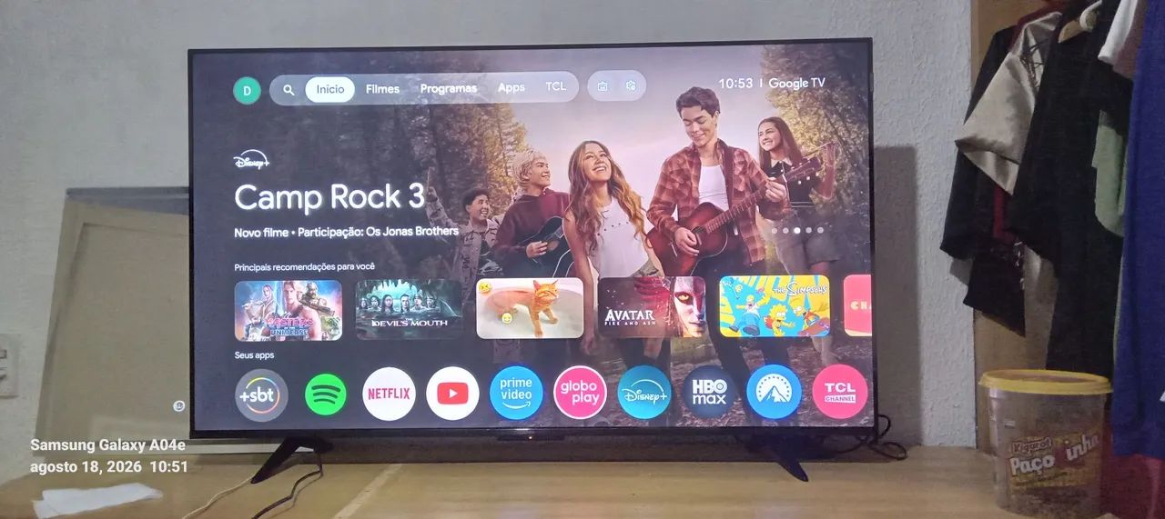TV NOVA 50 POLEGADAS 4K - Foto 3