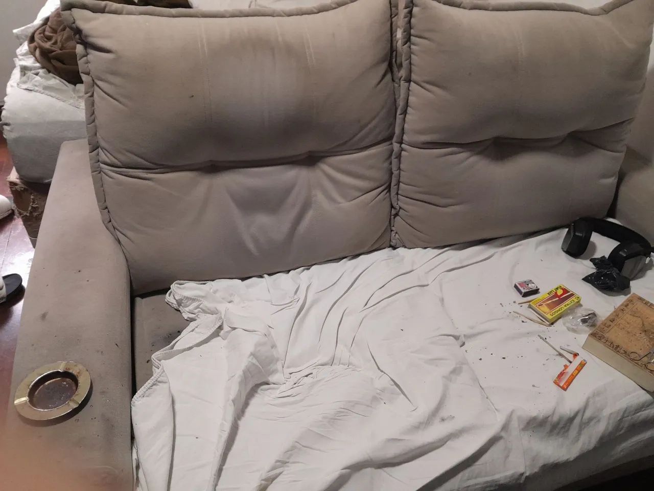 Sofá retrátil 2 lugares