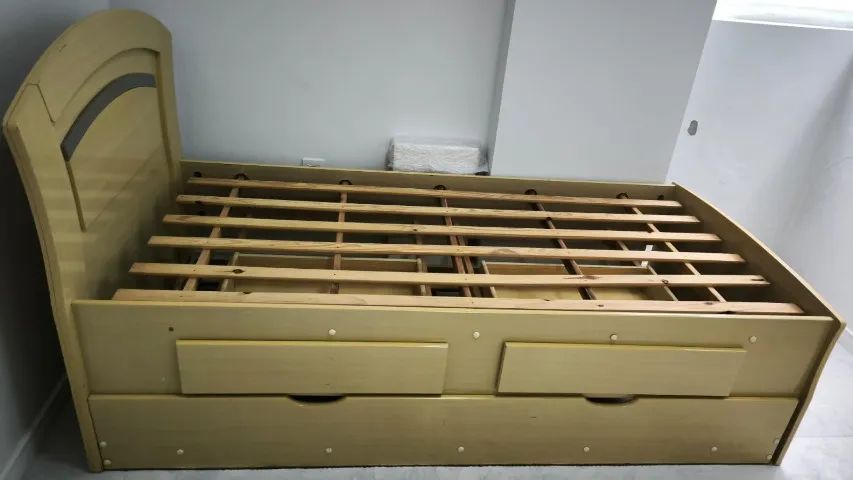 Cama de solteiro dupla, com 2 gavetas - Foto 3